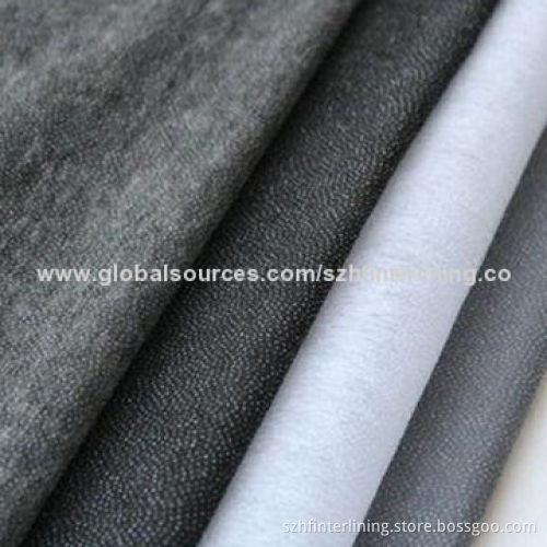 35-55gsm non woven fusible double dot interlining fabricNew